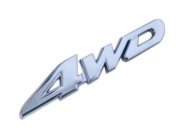 EMBLEMAT LOGO naklejka 4WD 3D znaczek SUV NA SAMOCHÓD