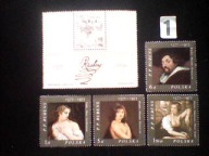 Malarstwo , P. P. Rubens , Polska MNH