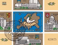 Węgry 1980 bl.147 kasowany cena 2,90 zł kat.2€