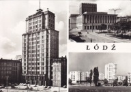 ŁÓDŹ - WIEŻOWIEC TV - WIELKI TEATR - OSIEDLE IM. WŁADY BYTOMSKIEJ