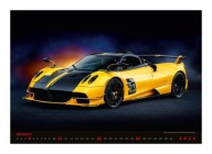 bryki kalendarz 2026 porsche mercedes lambo sport cars fury samochody