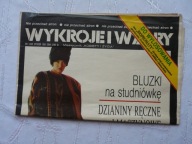 WYKROJE I WZORY STYCZEN 1992