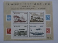 Norwegia - WF NORWEX 1980 - Mi. bl.3 **