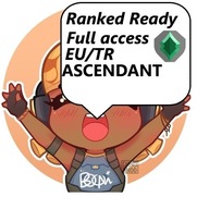 KONTO VALORANT SMURF ASCENDANT | EU/TR | FULL ACCESS