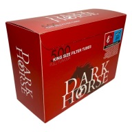 Gilza Gilzy DARK HORSE Tubki Tutki Papierosowe KS 500 szt.