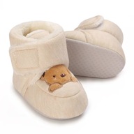 NIECHODKI OCIEPLANE BUTY NIEMOWLĘCE GRUBE SKARPETY MIĘKKIE KAPCIE