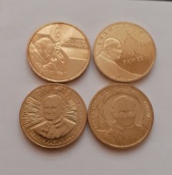 2 zł Zestaw 4 monet - Jan Paweł II 2003 2014