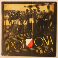 POLONIA WARSZAWA - 100 Sto lat tradycji 1911 - 2011 NAKLEJKA