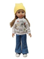 Ubranko komplet zestaw dla lalki Paola Reina 32cm bluza spodnie 3w1