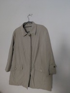 Beżowa damska kurtka jesienno wiosenna przejściowa 48, 50