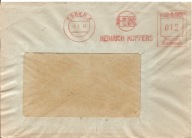 TRZECIA RZESZA -koperta -FRANKATURA MECHANICZNA -1943 rok -Essen