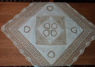 koronkowa serwetka trójwymiarowa