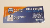 Koszykówka , Kosz Pleszew - AZS Nysa , 2019 rok