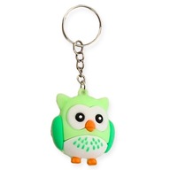 Brelok Sowa Sówka SŁODKA Zawieszka DO KLUCZY Torebki Prezent Zielona
