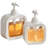 DOZOWNIK POJEMNIK DO MYDŁA PŁYNU ŻELU Z POMPKĄ DYSPENSER NA MYDŁO 300ML K:B