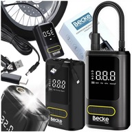 Kompresor 80W 4000mAh Bezprzewodowy Samochodowy Rowerowy Pompka Auto