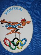 OLIMPIADA MONTREAL 1976 naklejka z 1976 r.