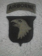 NASZYWKA US ARMY 101 DYWIZJA VIETNAM