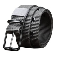 Brezentowy pasek do spodni 120cm z klasyczną klamrą