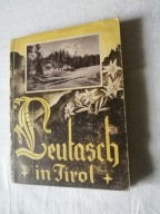 Leutasch in Tirol Tyrol Alpy ilustrowany + mapa 1928r