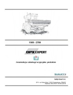 Sulky DPX EXPERT (1500 - 2700) - instrukcja obsługi rozsiewacza PL