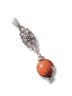 PP19 - Wisiorek/zawieszka PIASEK PUSTYNI długi