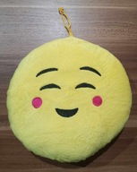 Maskotka uśmiech emoji na sznureczku 20 cm