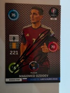 Karta panini autograf Rosja Magomed Ozdoev Road to Euro 2016 Rising Star