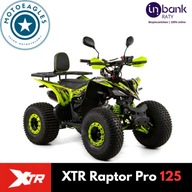 QUAD XTR RAPTOR PRO 125 NOWY TRANSPORT RATY FVAT PÓŁAUTOMAT OŚWIETLENIE LED