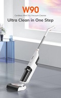 Odkurzacz pionowy Mop iLife W90 biały Mycie Mopowanie Bezprzewodowy