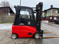 wózek widłowy elektryczny LINDE E20PH kabina przesuw pozycjoner wideł