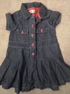 Jeansowa sukieneczka Early Days 6-12 msc