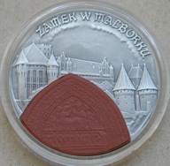 Polska 20 złotych 2002 - zamek w Malborku - srebro - stan menniczy