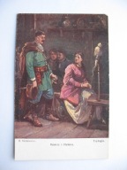 HENRYK SIENKIEWICZ TRYLOGIA przedwojenna POCZTÓWKA