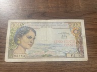 Madagaskar - 500 franków - rzadki