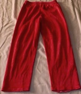 Spodnie dresowe welur różowe 116 \T