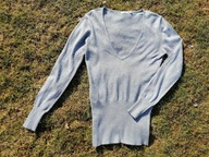 Sweter damski Solar angora+ cotton cekiny , BDB r. S/36