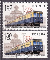 2399 - HISTORIA KOLEJNICTWA - ZESTAW USTEREK POWTARZALNYCH - KASOWANE (2)