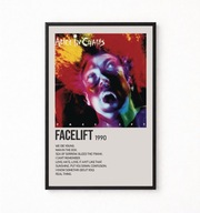 Plakat A4 z ramką ALICE IN CHAINS "FACELIFT" 21x29,7cm