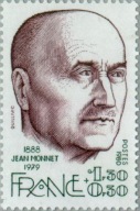 Francja 1980 Znaczek 2198 ** Unia Europejska Jean Monnet