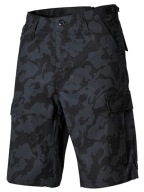 Krótkie spodenki US BDU, Night Camo RIP STOP - XL