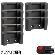 Uchwyt pojedynczy na akumulator Erbauer 12V EXT DualVolt z blokadą