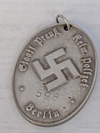 Blacha policjanta tajniaka z Berlina