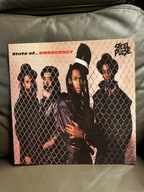 LP - STEEL PULSE - 'STATE OF ... EMERGENCY' - winyl, reggae