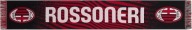 Oryginalny licencjonowany ŻAKARDOWY szalik kibica AC MILAN - ROSSONERI -