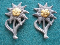 KORPUSÓWKI STRZELCÓW PODHALAŃSKICH SZAROTKA ALPEJSKA ORYGINAŁ LWP PRL