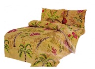 pościel z satyny bawełnianej 200x220 + 2x70x80 zamek S 608