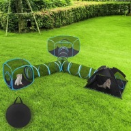 Przenośny Tunel i Namiot dla Zwierząt Domowych 4 W 1