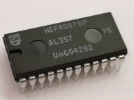HEF4067BP 16-channel analogue multiplexer/demultiplexer DIP24 Philips