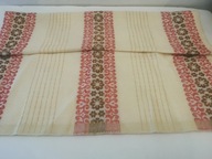 HAFTOWANY KILIM BIEŻNIK SERWETKA WEŁNIANY SKANDYNAWSKI ORYGINALNY